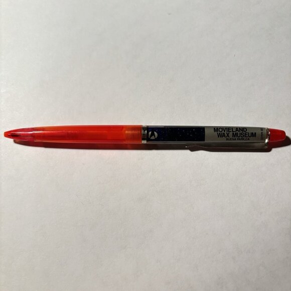 Star Trek Floaty Pen Movieland Wax Museum California Starship Enterprise Space - Picture 4 of 10